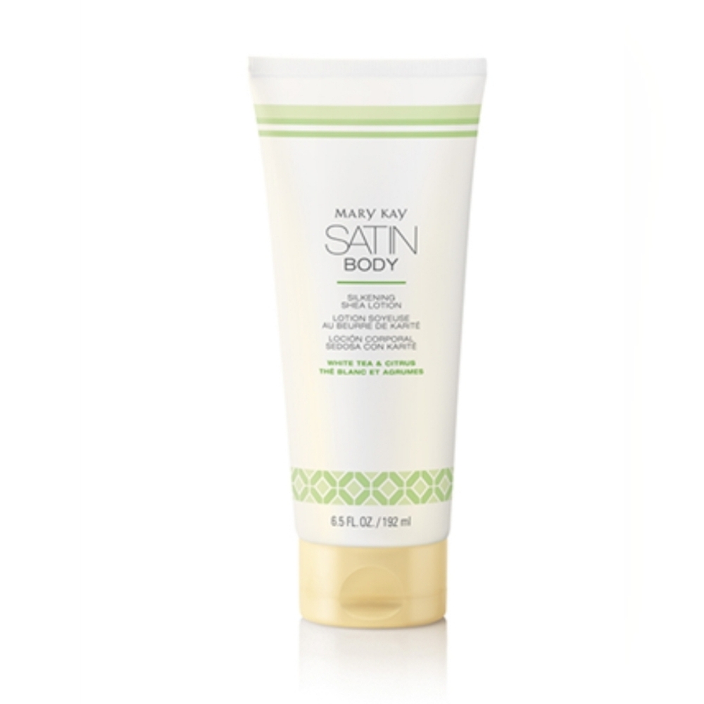 White Tea & Citrus Satin Body Silkening Shea Lotion